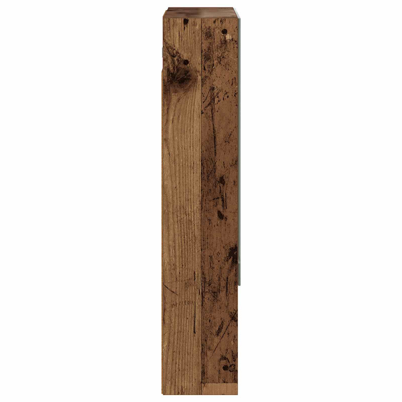 Szafka z lustrem do łazienki Stare drewno 50 x 14,5 x 70 cm