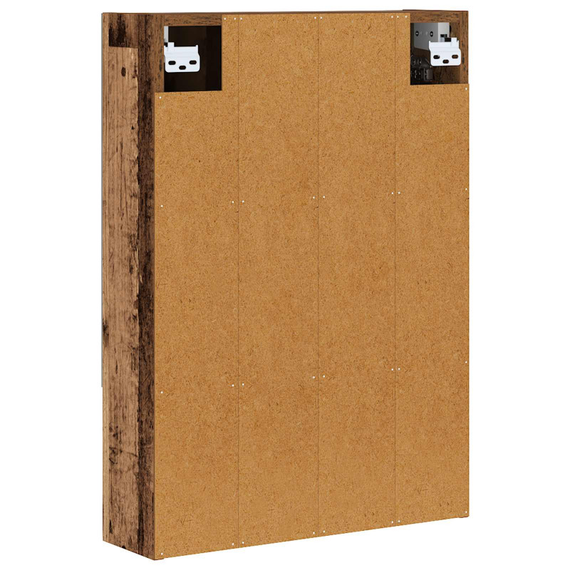 Szafka z lustrem do łazienki Stare drewno 50 x 14,5 x 70 cm