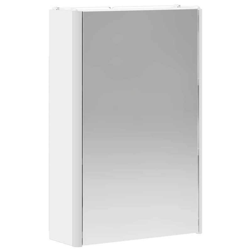 Szafka z lustrem do łazienki Biały 33 x 11,5 x 50 cm