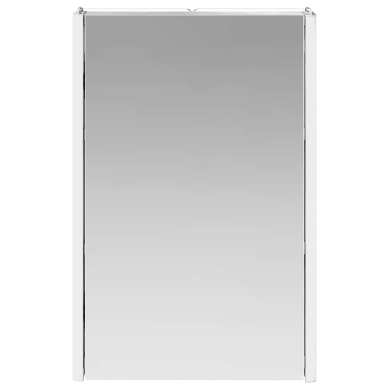 Szafka z lustrem do łazienki Betonowy szary 33 x 11,5 x 50 cm