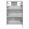 Szafka z lustrem do łazienki Betonowy szary 33 x 11,5 x 50 cm