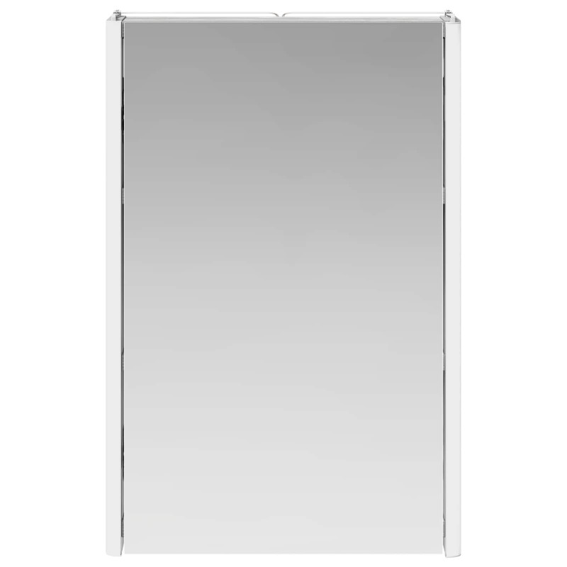 Szafka z lustrem do łazienki Szary Sonoma 33 x 11,5 x 50 cm