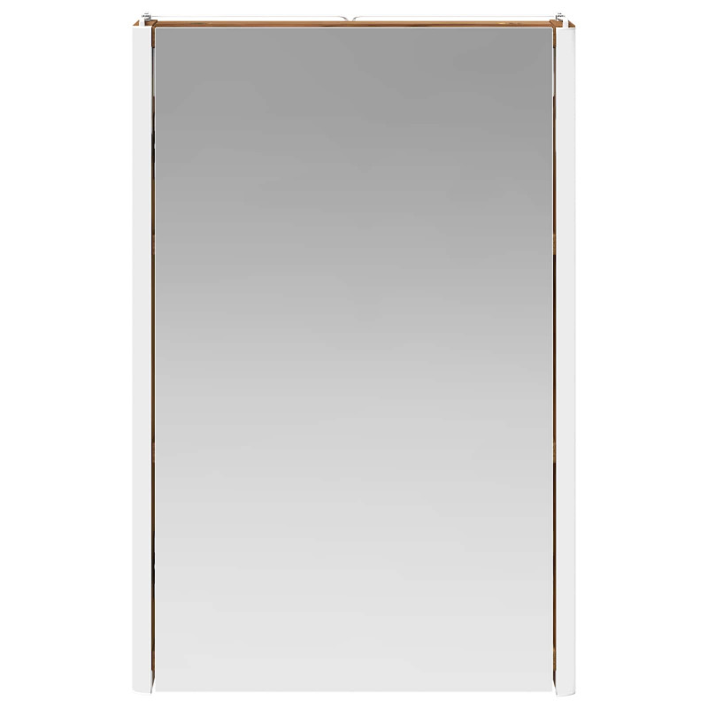Szafka z lustrem do łazienki Stare drewno 33 x 11,5 x 50 cm