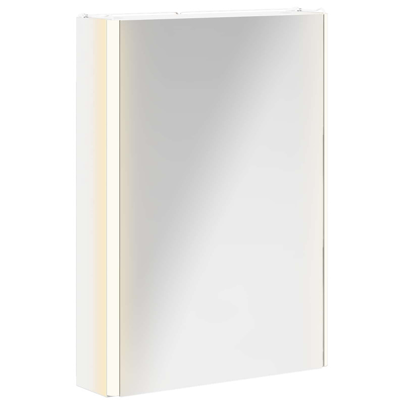 Szafka z lustrem do łazienki Biały 43 x 11,5 x 60,5 cm