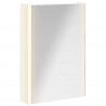 Szafka z lustrem do łazienki Biały 43 x 11,5 x 60,5 cm