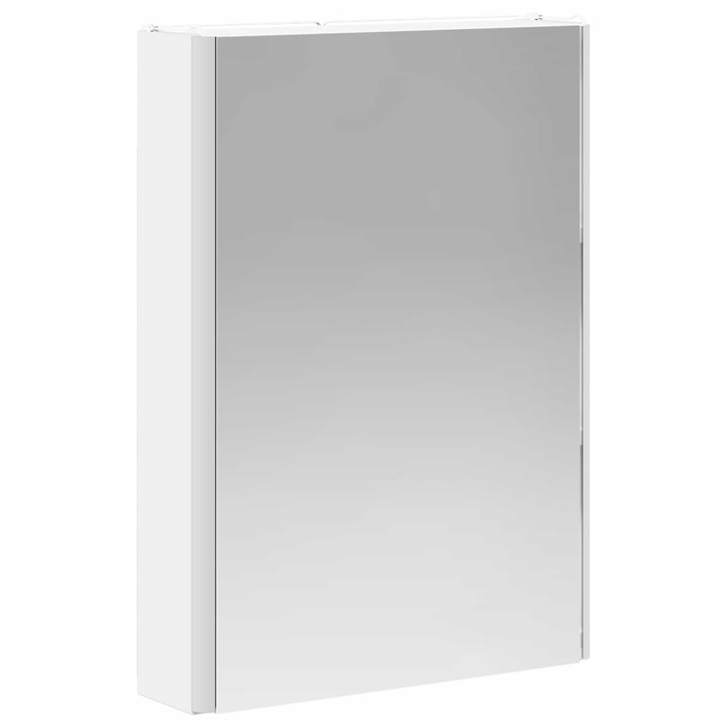 Szafka z lustrem do łazienki Biały 43 x 11,5 x 60,5 cm