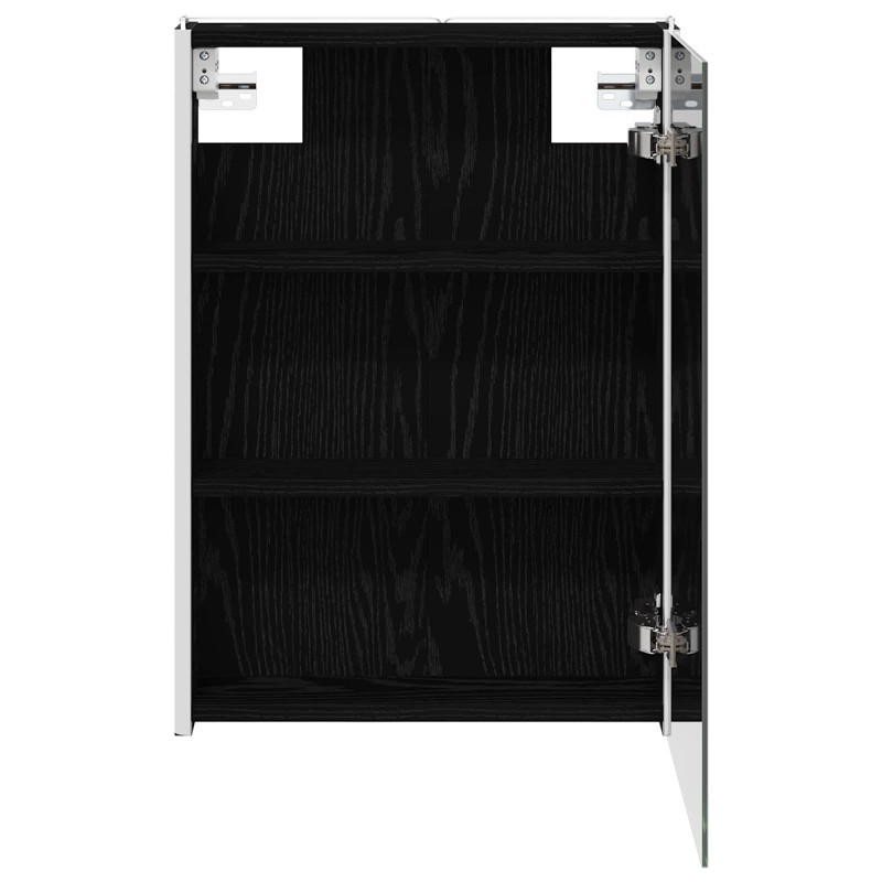 Szafka z lustrem do łazienki Czarny Dąb 43 x 11,5 x 60,5 cm