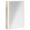 Szafka z lustrem do łazienki Betonowy szary 43 x 11,5 x 60,5 cm