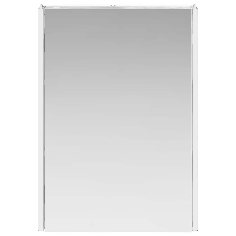 Szafka z lustrem do łazienki Betonowy szary 43 x 11,5 x 60,5 cm