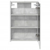 Szafka z lustrem do łazienki Betonowy szary 43 x 11,5 x 60,5 cm