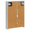 Szafka z lustrem do łazienki Szary Sonoma 43 x 11,5 x 60,5 cm