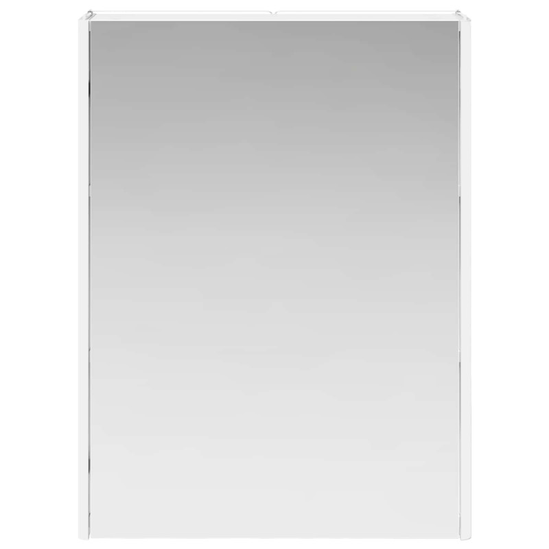 Szafka z lustrem do łazienki Biały 53,5 x 15,5 x 70 cm
