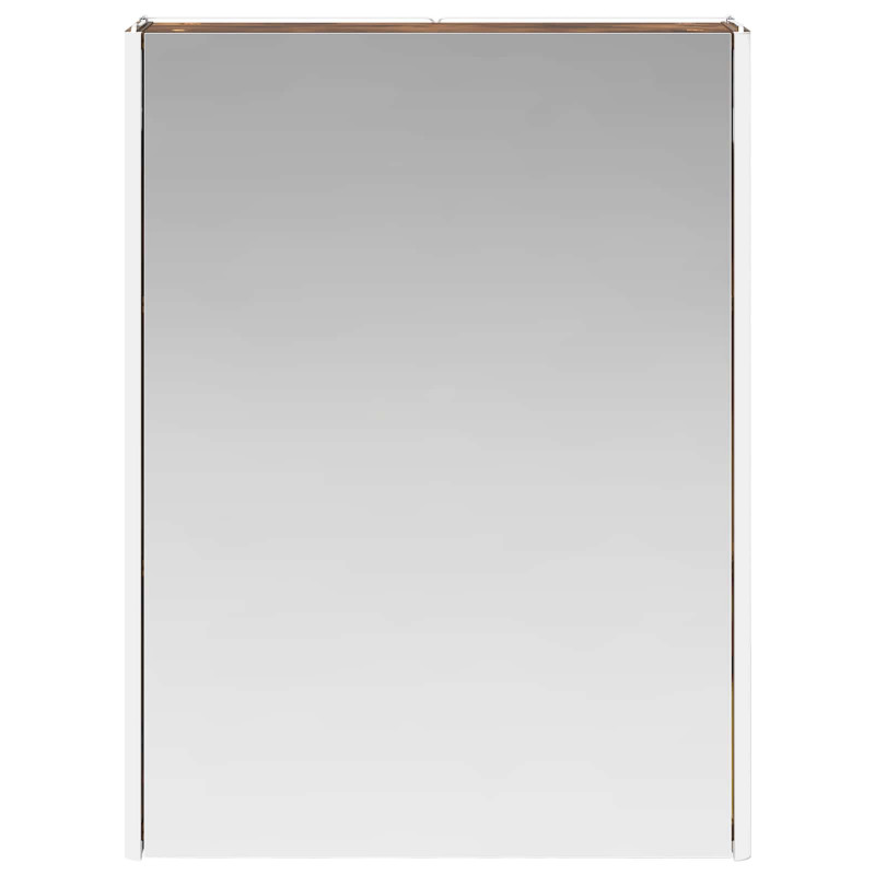 Szafka z lustrem do łazienki Dąb wędzony 73.5 x 15.5 x 70 cm
