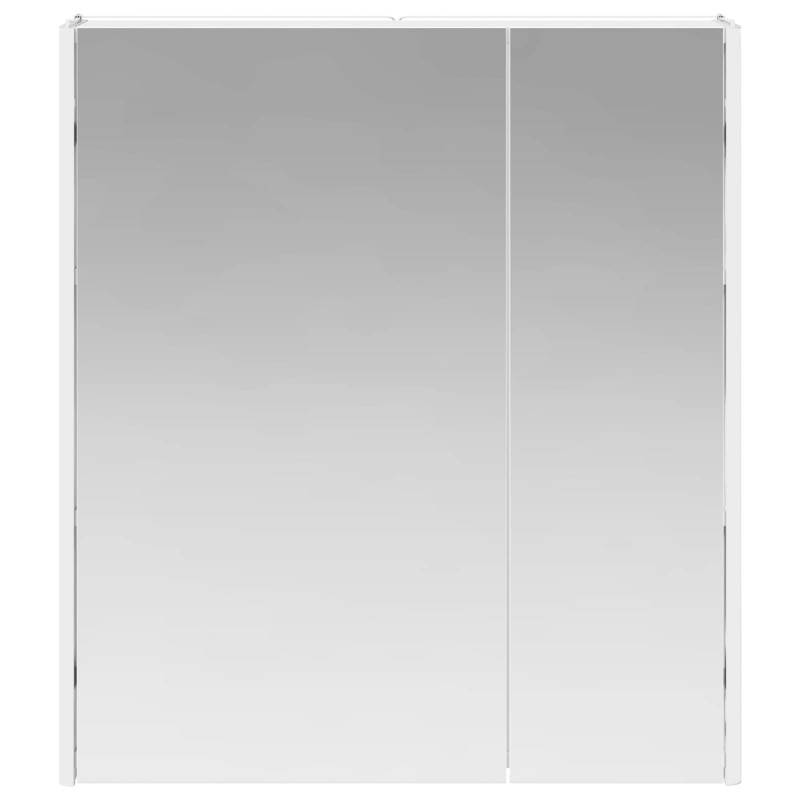 Szafka z lustrem do łazienki Biały 63,5 x 15,5 x 70 cm