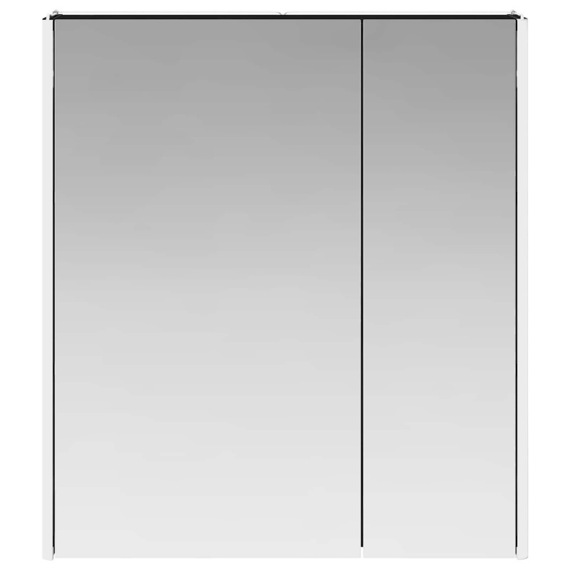 Szafka z lustrem do łazienki Czarny Dąb 63,5 x 15,5 x 70 cm