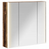Szafka z lustrem do łazienki Stare drewno 63,5 x 15,5 x 60,5 cm