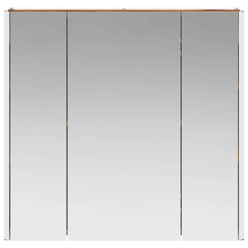 Szafka z lustrem do łazienki Stare drewno 63,5 x 15,5 x 60,5 cm