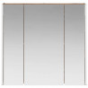 Szafka z lustrem do łazienki Stare drewno 63,5 x 15,5 x 60,5 cm