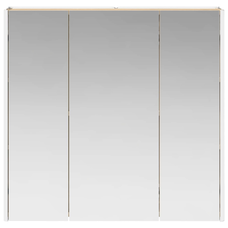 Szafka z lustrem do łazienki Dąb Sonoma 73.5 x 15.5 x 70 cm