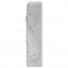 Szafka z lustrem do łazienki Betonowy szary 73.5 x 15.5 x 70 cm