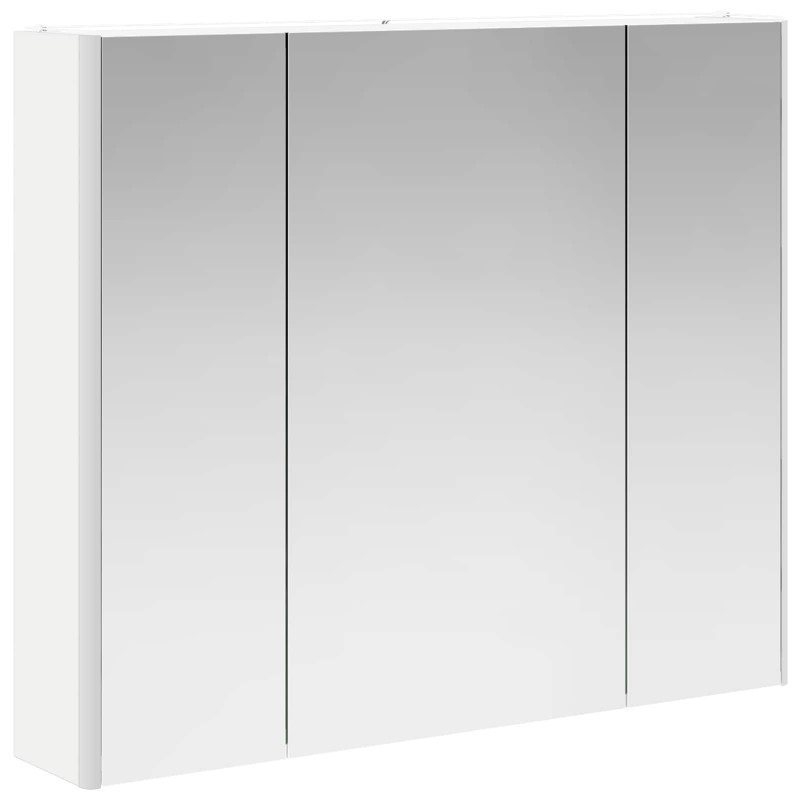 Szafka z lustrem do łazienki Biały 83,5 x 15,5 x 70 cm