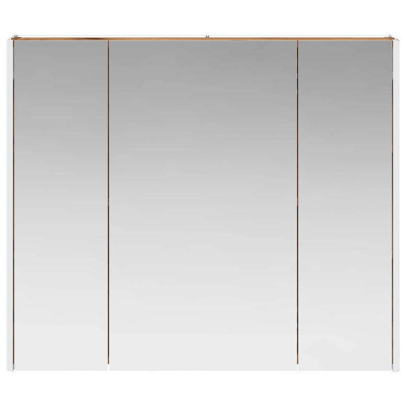 Szafka z lustrem do łazienki Stare drewno 83,5 x 15,5 x 70 cm