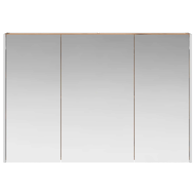 Szafka z lustrem do łazienki Stare drewno 103,5 x 15,5 x 70 cm