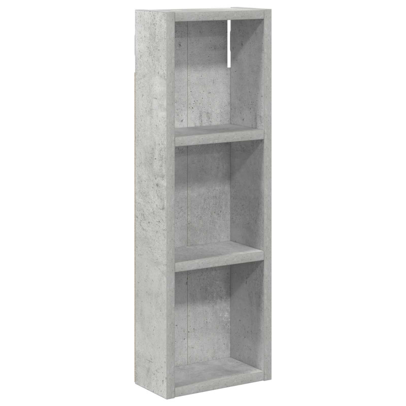 Szafka ścienna łazienkowa Betonowy Szary 20 x 10 x 60,5 cm