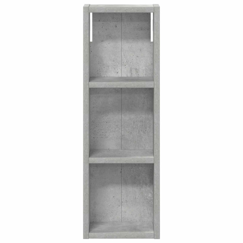 Szafka ścienna łazienkowa Betonowy Szary 20 x 10 x 60,5 cm