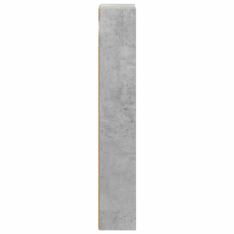 Szafka ścienna łazienkowa Betonowy Szary 20 x 10 x 60,5 cm
