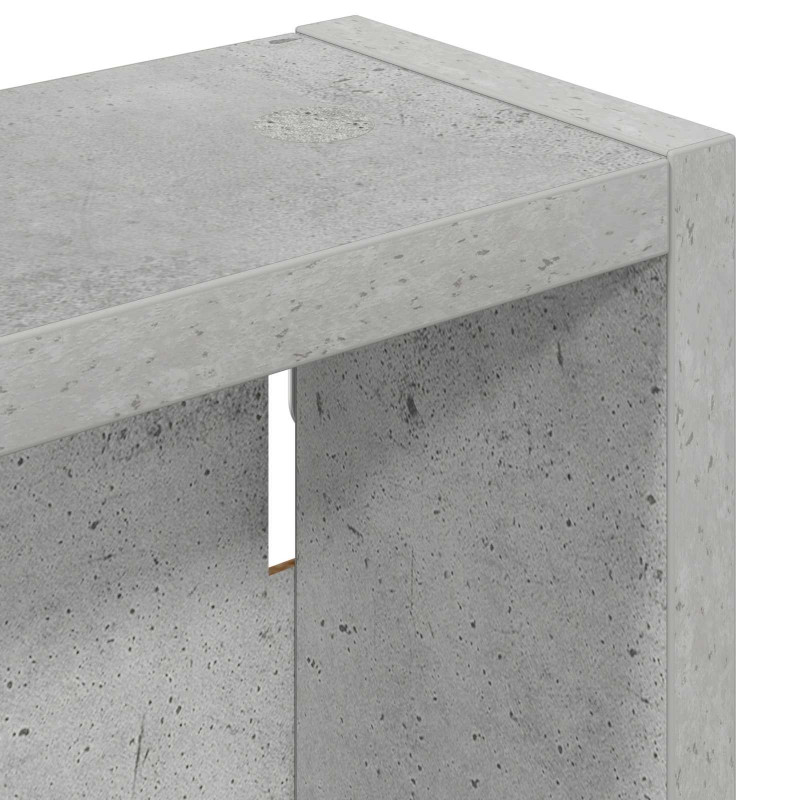Szafka ścienna łazienkowa Betonowy Szary 20 x 10 x 60,5 cm