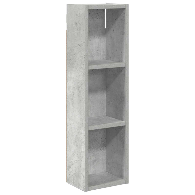 Szafka ścienna łazienkowa Betonowy Szary 20 x 14 x 70 cm