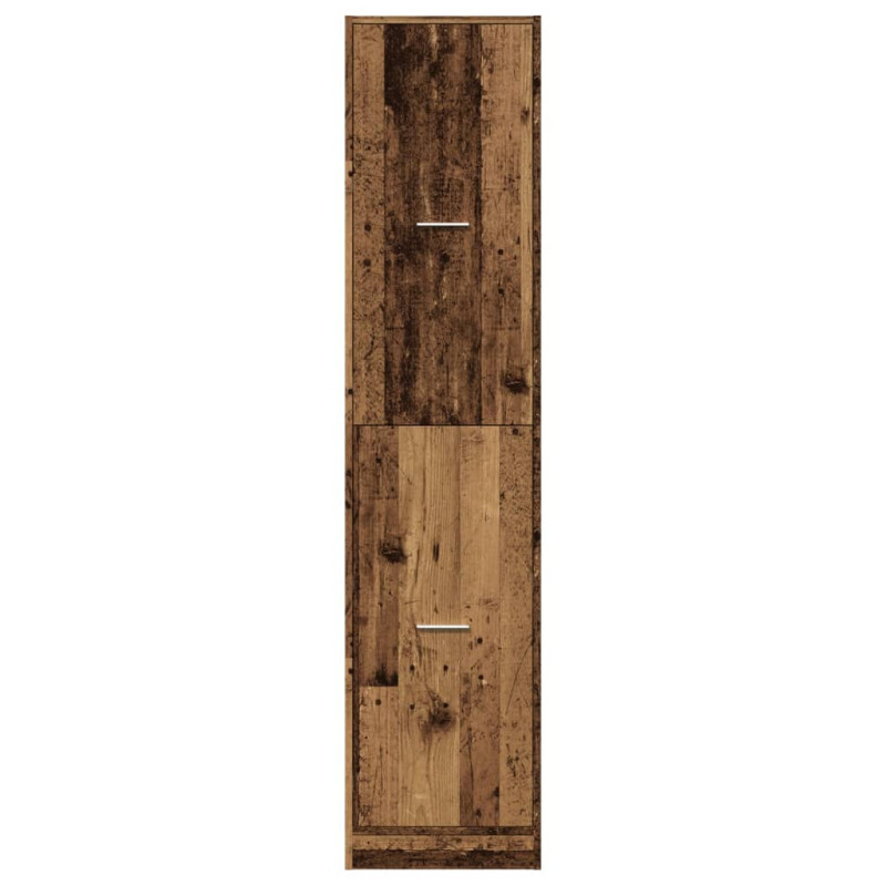 Szafka apteczna, stare drewno, 40x41x174,5 cm
