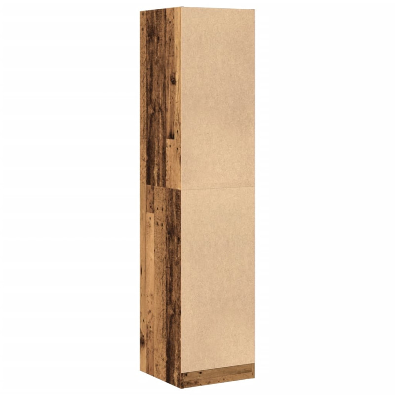 Szafka apteczna, stare drewno, 40x41x174,5 cm