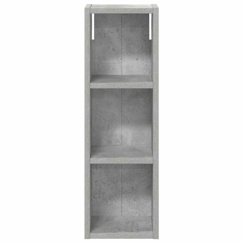 Szafka ścienna łazienkowa Betonowy Szary 20 x 16 x 62,5 cm