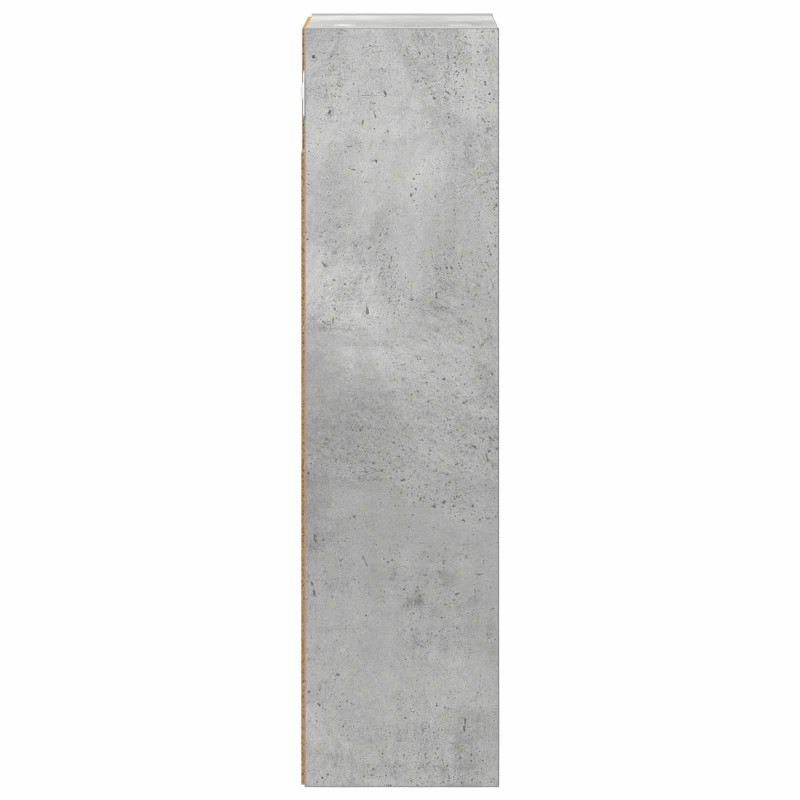 Szafka ścienna łazienkowa Betonowy Szary 20 x 16 x 62,5 cm