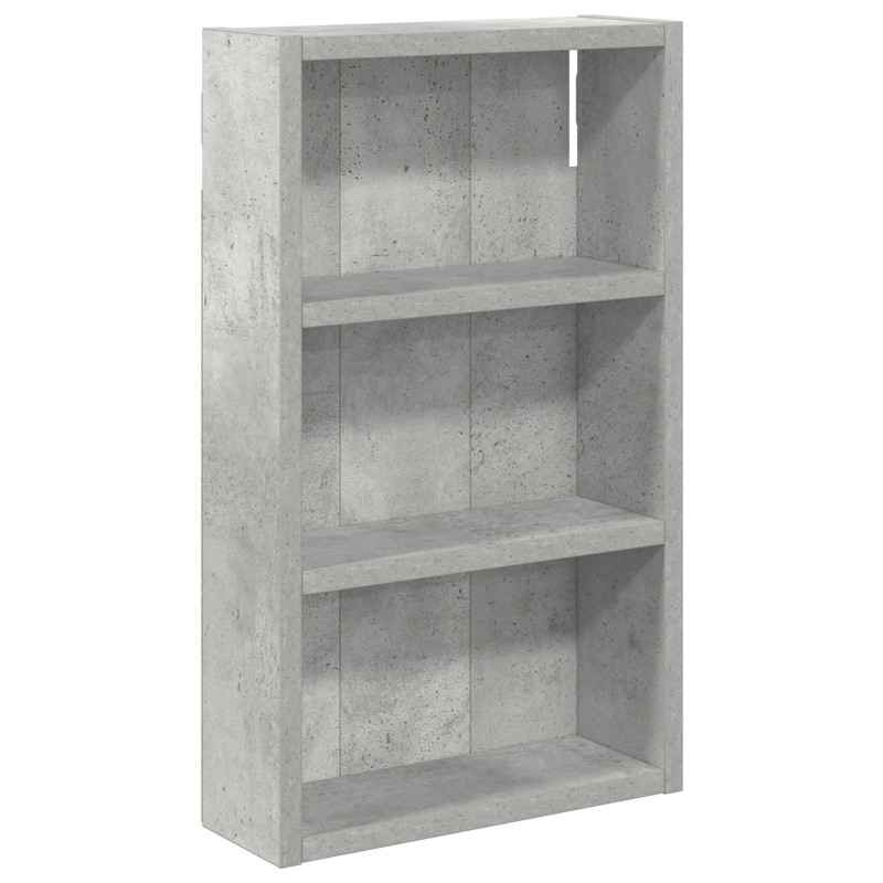 Szafka ścienna łazienkowa Betonowy Szary 30 x 10 x 50 cm