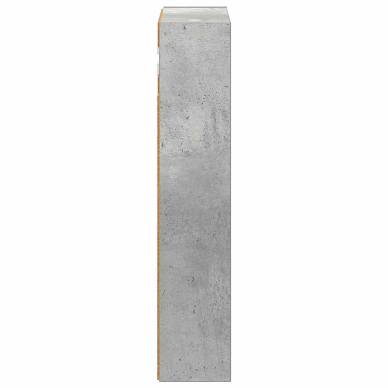 Szafka ścienna łazienkowa Betonowy Szary 30 x 10 x 50 cm