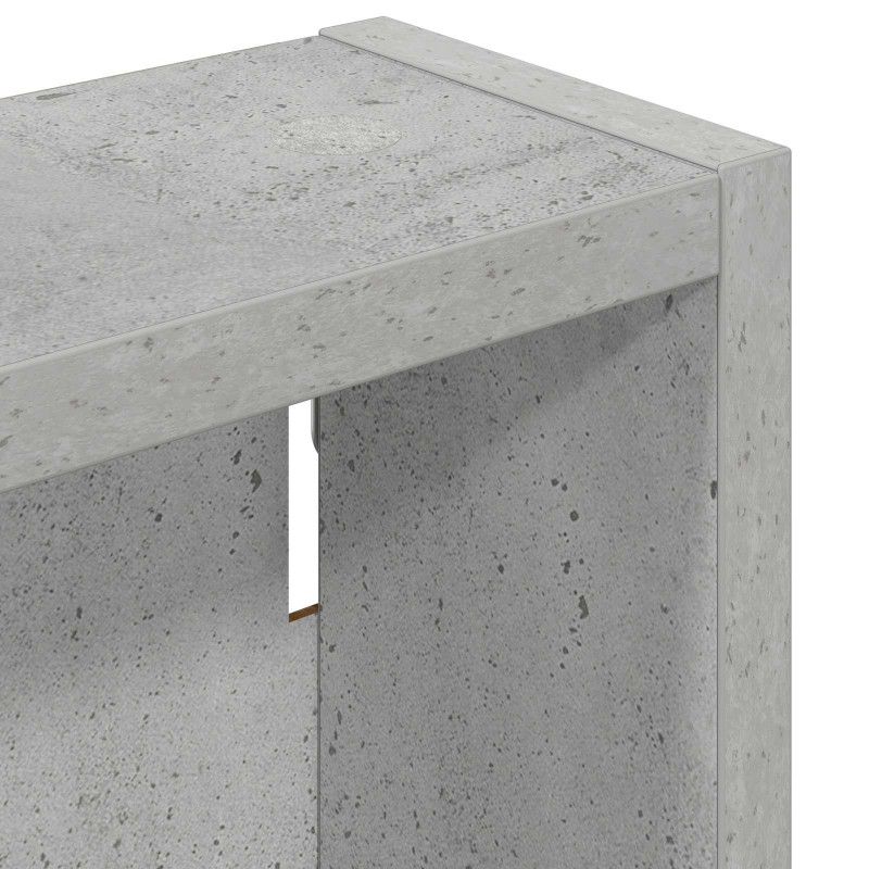 Szafka ścienna łazienkowa Betonowy Szary 30 x 10 x 50 cm