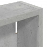 Szafka ścienna łazienkowa Betonowy Szary 30 x 10 x 50 cm