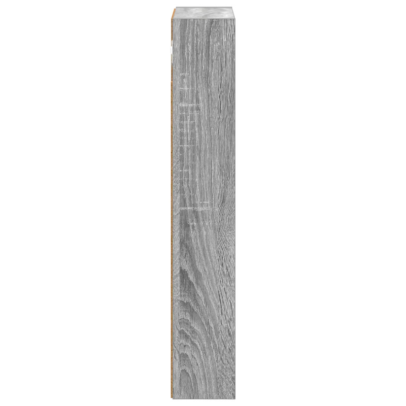 Szafka ścienna łazienkowa Szary Sonoma 30 x 10 x 60,5 cm
