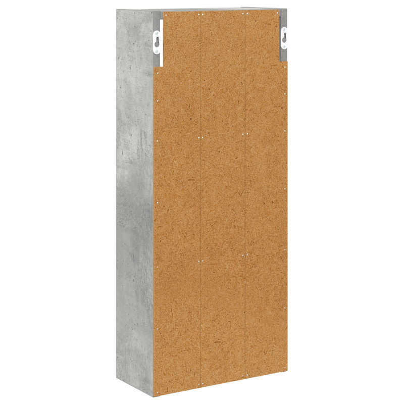 Szafka ścienna łazienkowa Betonowy Szary 30 x 14 x 70 cm