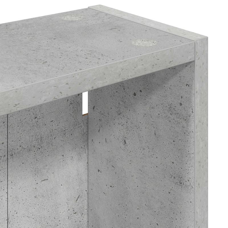 Szafka ścienna łazienkowa Betonowy Szary 30 x 14 x 70 cm
