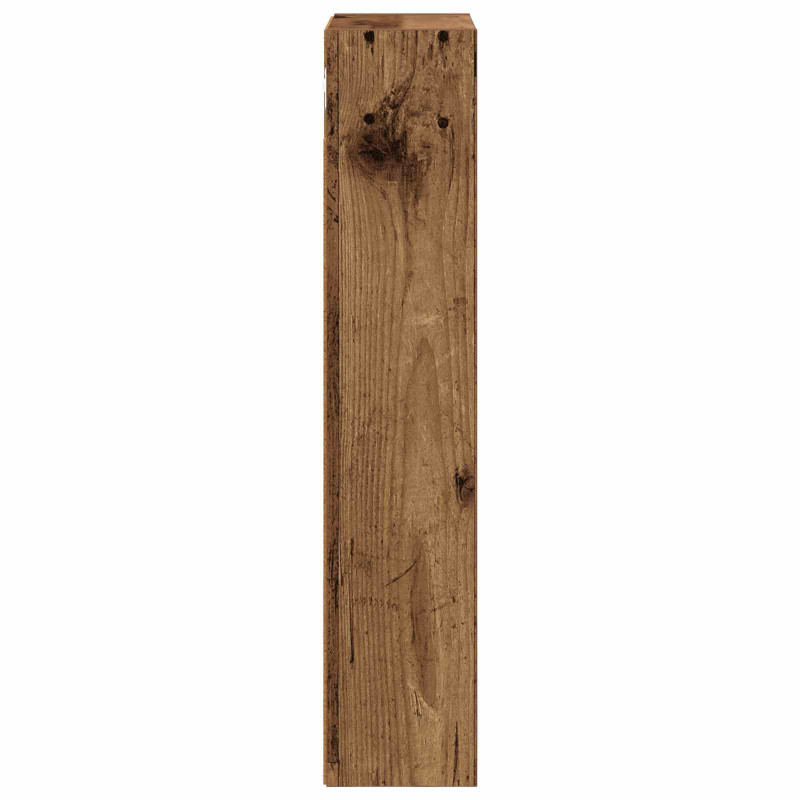 Szafka ścienna łazienkowa z półką Stare drewno 30 x 14 x 70 cm