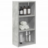 Szafka ścienna łazienkowa Betonowy Szary 30 x 16 x 62,5 cm