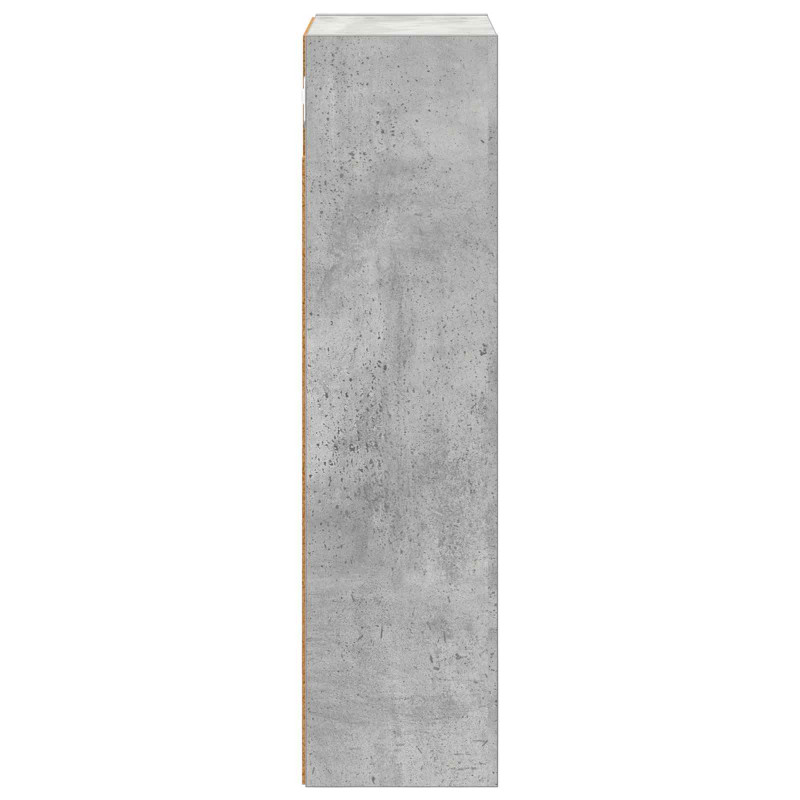 Szafka ścienna łazienkowa Betonowy Szary 30 x 16 x 62,5 cm