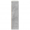 Szafka ścienna łazienkowa Betonowy Szary 30 x 16 x 62,5 cm