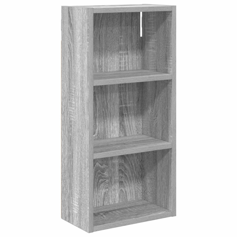 Szafka ścienna łazienkowa Szary Sonoma 30 x 16 x 62,5 cm