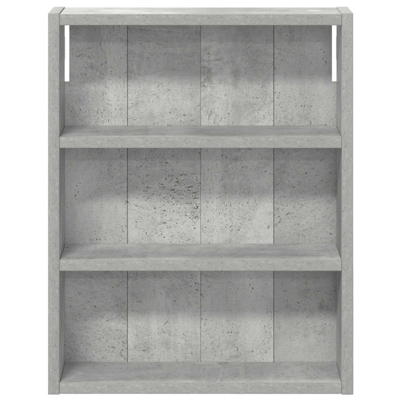 Szafka ścienna łazienkowa Betonowy Szary 40 x 10 x 50 cm