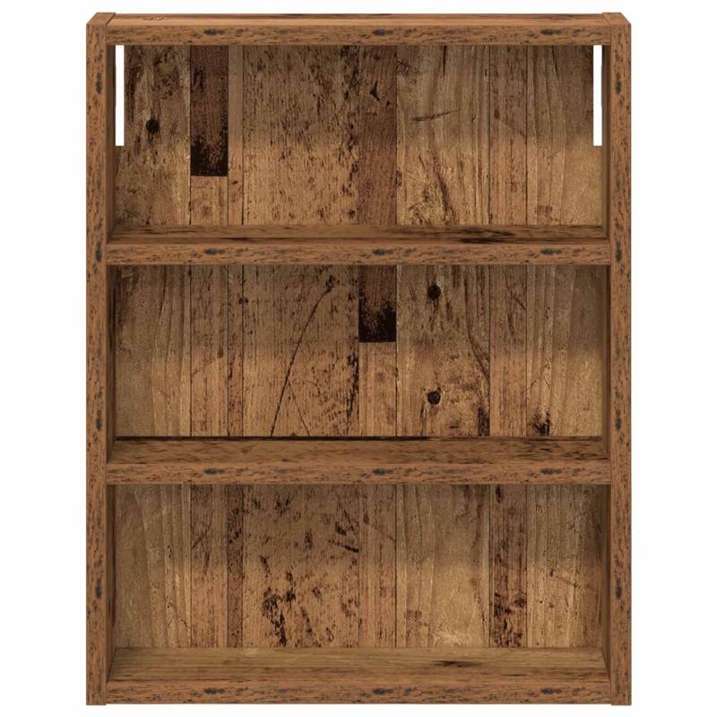 Szafka ścienna łazienkowa z półką Stare drewno 40 x 10 x 50 cm
